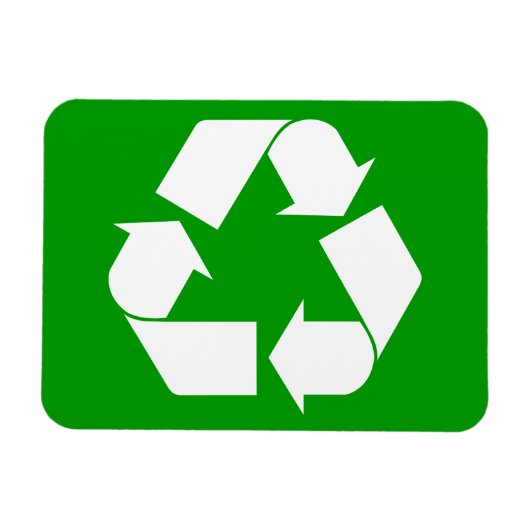 Recyclen premium magneet (Horizontaal)