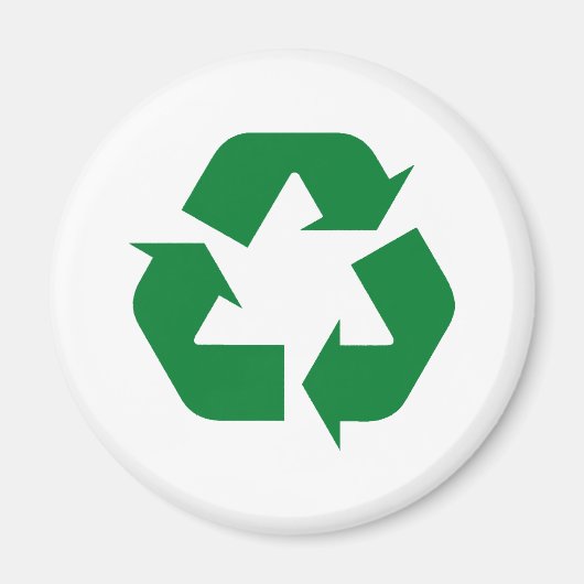 Recyclen producten & Design! Magneet (Voorkant)