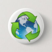 Recyclen Ronde Button 5,7 Cm (Voorkant)