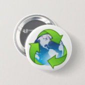 Recyclen Ronde Button 5,7 Cm (Voorkant /achterkant)