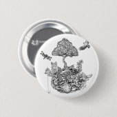 Recyclen Ronde Button 5,7 Cm (Voorkant /achterkant)