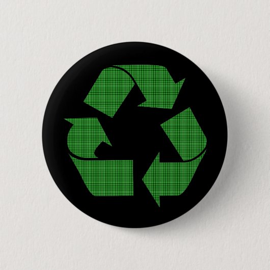 recyclen ronde button 5,7 cm (Voorkant)