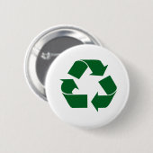Recyclen Ronde Button 5,7 Cm (Voorkant /achterkant)