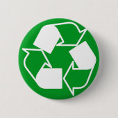 recyclen ronde button 5,7 cm (Voorkant)