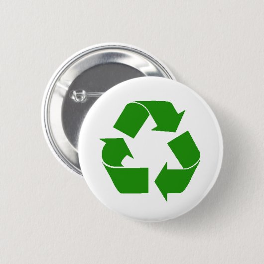 recyclen ronde button 5,7 cm (Voorkant /achterkant)