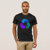 recyclen shirt (Voorkant volledig)