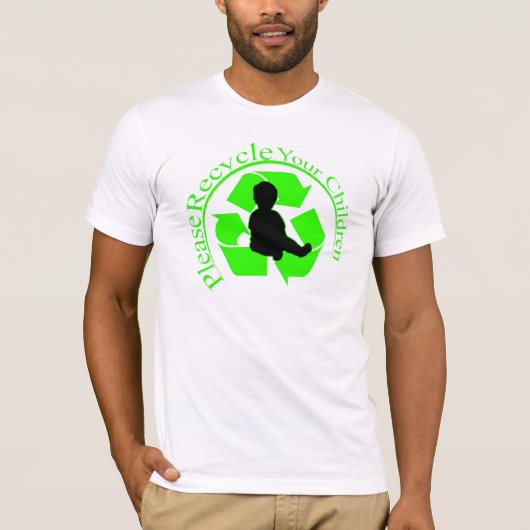 Recyclen shirt (Voorkant)