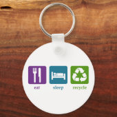 Recyclen Sleutelhanger (Voorkant)