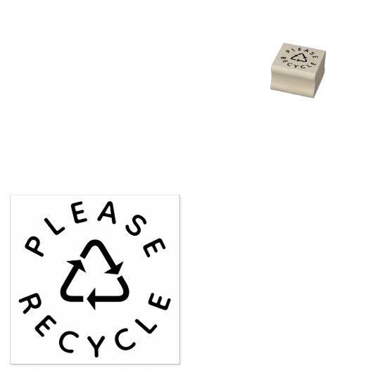 Recyclen Stempel (Gestempeld)