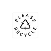 Recyclen Stempel (Afrduk)