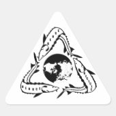 Recyclen steur Stickers (Voorkant)