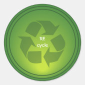 Recyclen Sticker (Voorkant)