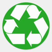 Recyclen Sticker (Voorkant)