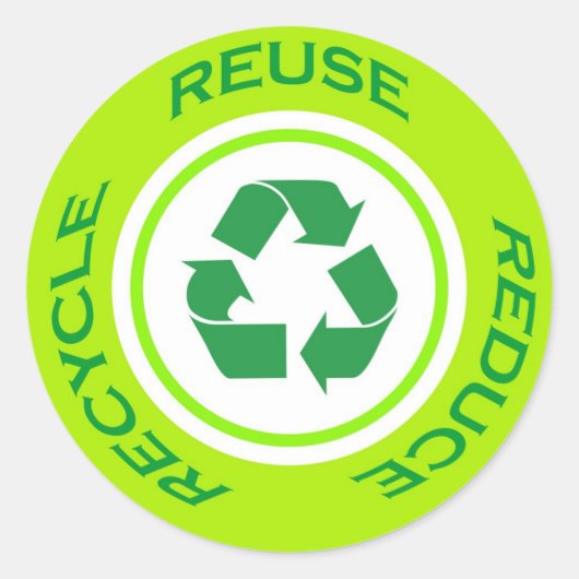 RECYCLEN - STICKER (Voorkant)