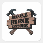 Recyclen Sticker (Voorkant)