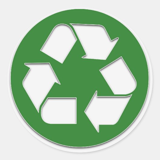 recyclen sticker (Voorkant)