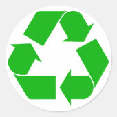 Recyclen Sticker (Voorkant)