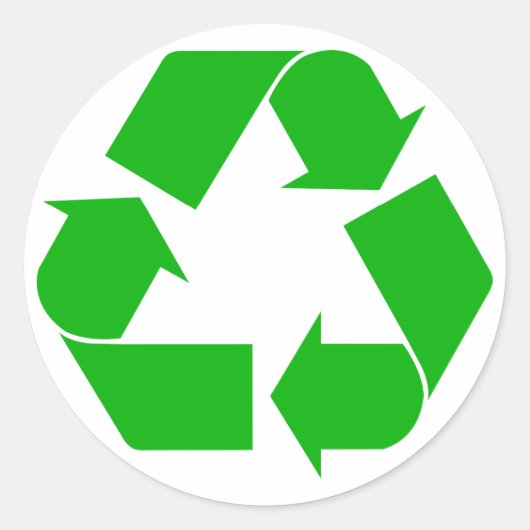 Recyclen Sticker (Voorkant)