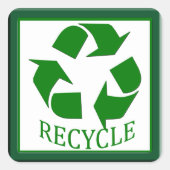 Recyclen Sticker (Voorkant)