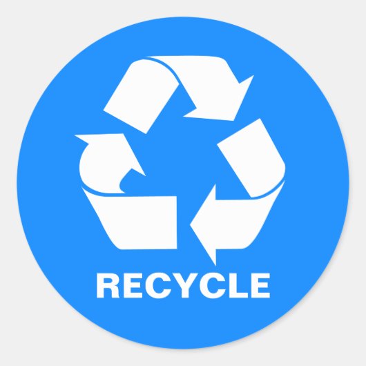 RECYCLEN STICKER (Voorkant)