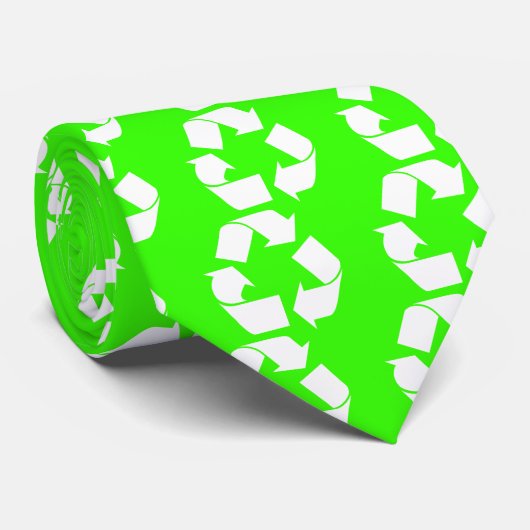 recyclen stropdas (Opgerold)