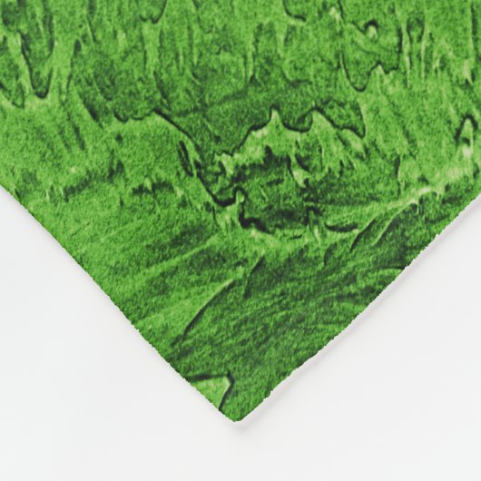 Recyclen symbool op achtergrond Grunge. Groen symb Fleece Deken (Hoek)