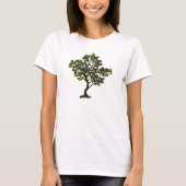 Recyclen Symbool Tree T-shirt (Voorkant)