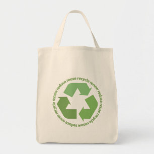 Recyclen SymboolCanvas tas