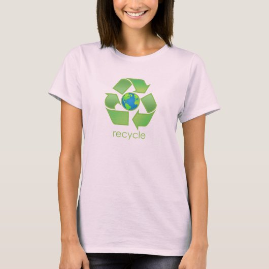 Recyclen T-shirt (Voorkant)