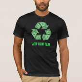 Recyclen $ t-shirt (Voorkant)