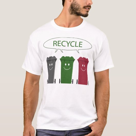 Recyclen T-shirt (Voorkant)