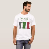 Recyclen T-shirt (Voorkant volledig)