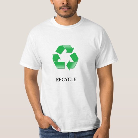 recyclen t-shirt (Voorkant)