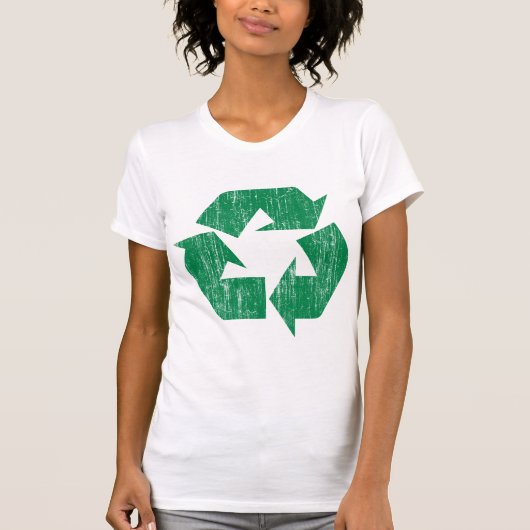 Recyclen T-shirts voor de Dag van de Aarde (Voorkant)