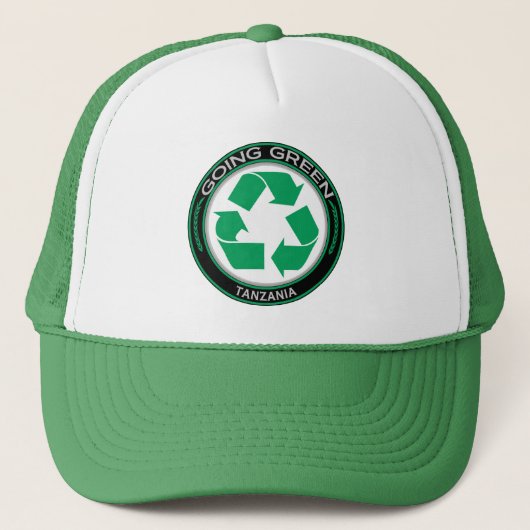 Recyclen Tanzania Trucker Pet (Voorkant)