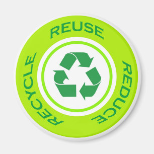 Recyclen teken - Magnet