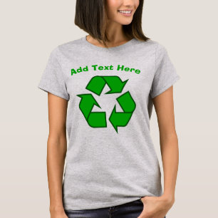 Recyclen: Tekst toevoegen, T-shirt