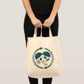Recyclen tetas tote bag (Voorkant (product))