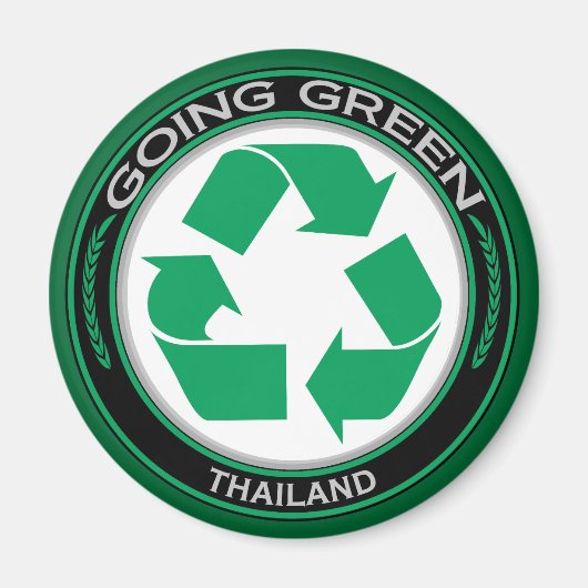 Recyclen Thailand Magneet (Voorkant)