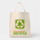 recyclen tote bag (Voorkant)
