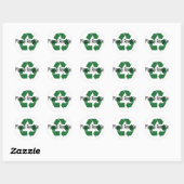 Recyclen u alstublieft Sticker (Vel)