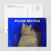 RECYCLEN u BRIEFKAART (Voorkant / Achterkant)