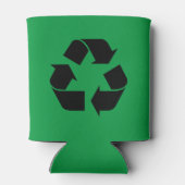 Recyclen u met het recyclingsymbool blikjeskoeler (Achterkant)
