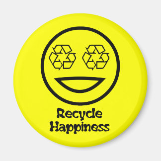 Recyclen uw geluk magneet