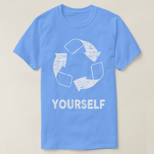 Recyclen uzelf t-shirt (Design voorkant)