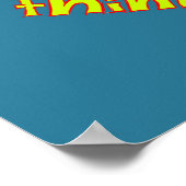 Recyclen, vermindert, hergebruikt. poster (Hoek)