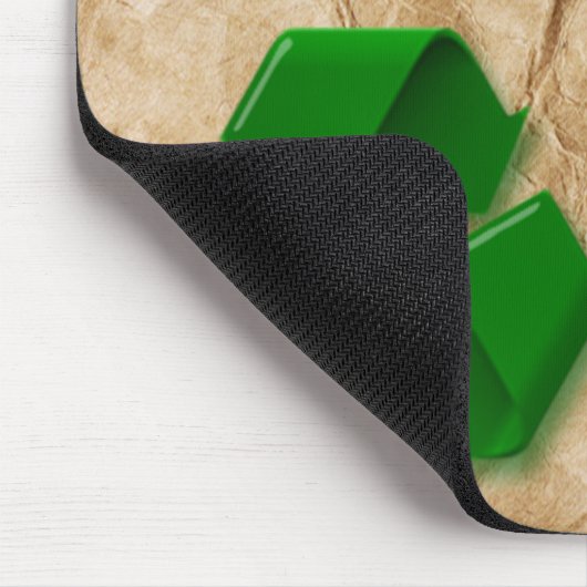 Recyclen - Verrukt papier Muismat (Hoek)