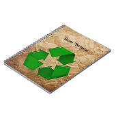 Recyclen - Verrukt papier Notitieboek (Linkerzijde)