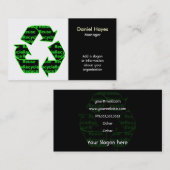 Recyclen Visitekaartjes (Voorkant / Achterkant)