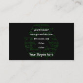 Recyclen Visitekaartjes (Achterkant)